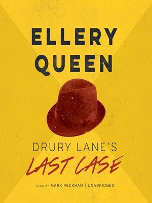 cover image of Drury Lane's Last Case